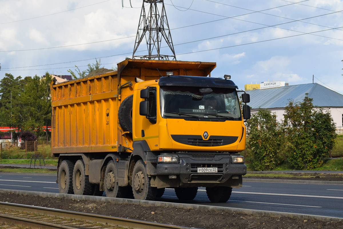 Алтайский край, № Р 009 СЕ 22 — Renault Kerax