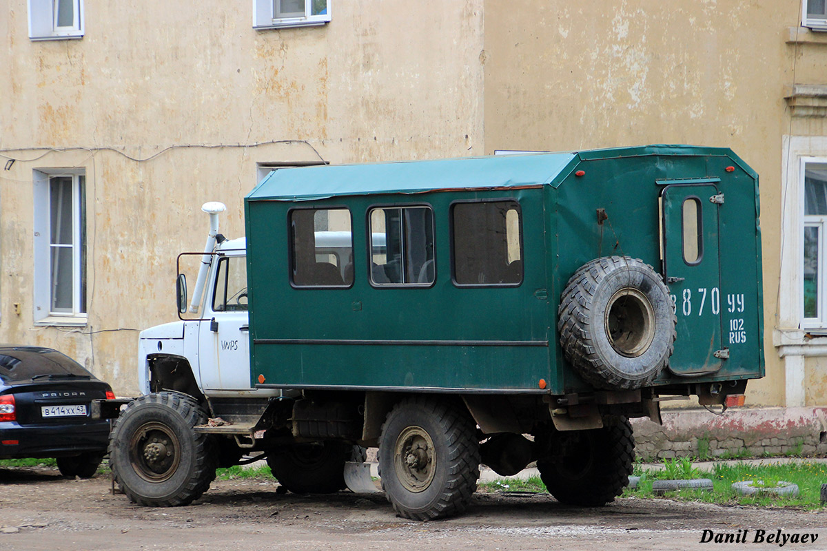 Башкортостан, № В 870 УУ 102 — ГАЗ-33081 «Садко»