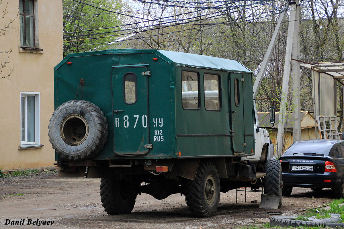 Башкортостан, № В 870 УУ 102 — ГАЗ-33081 «Садко»