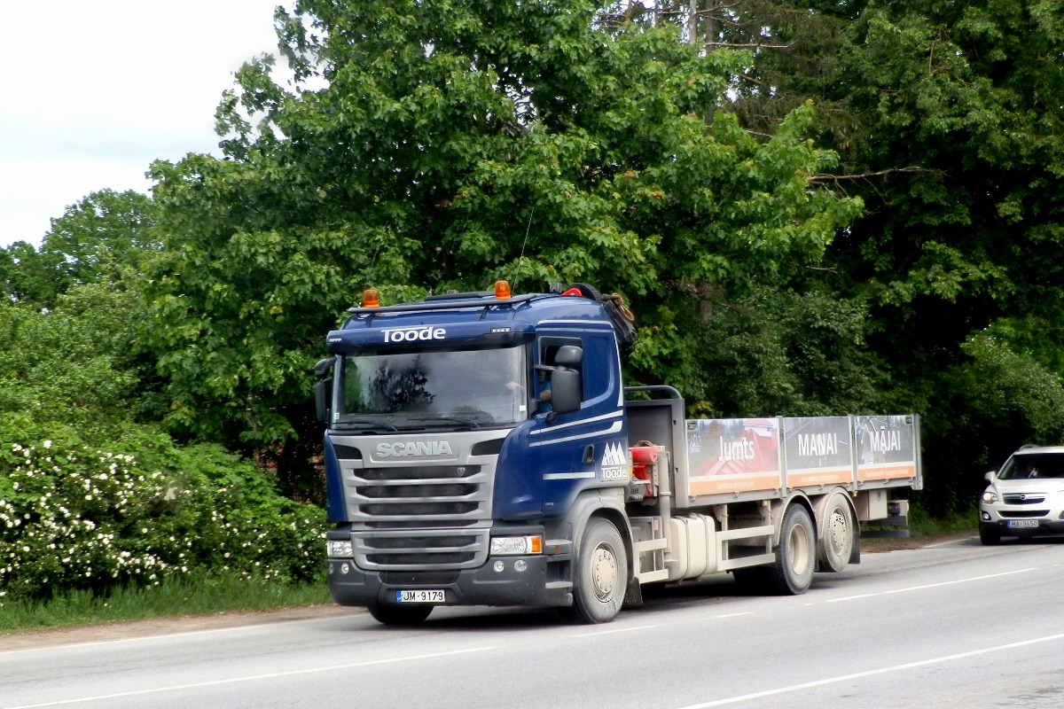 Латвия, № JM-9179 — Scania ('2013, общая модель)