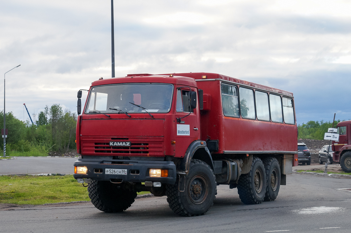 Ханты-Мансийский автоном.округ, № Р 526 СН 86 — КамАЗ-43114-15 [43114R]