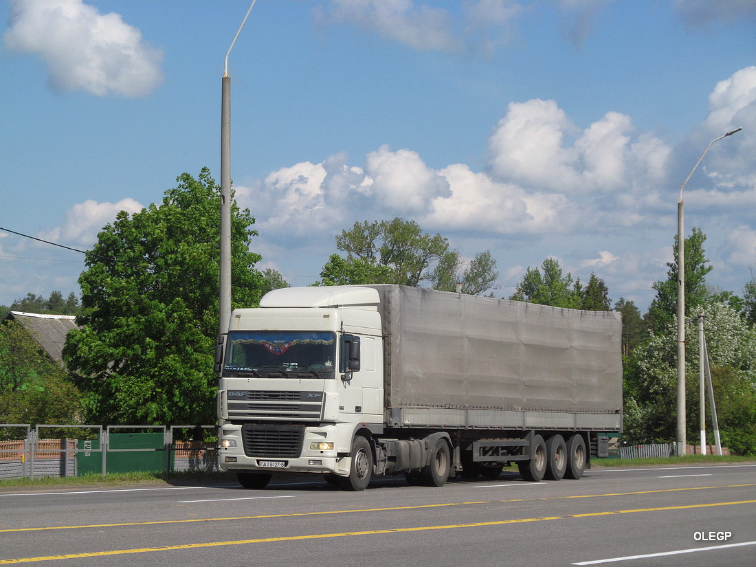 Могилёвская область, № АІ 6127-6 — DAF XF95 FT