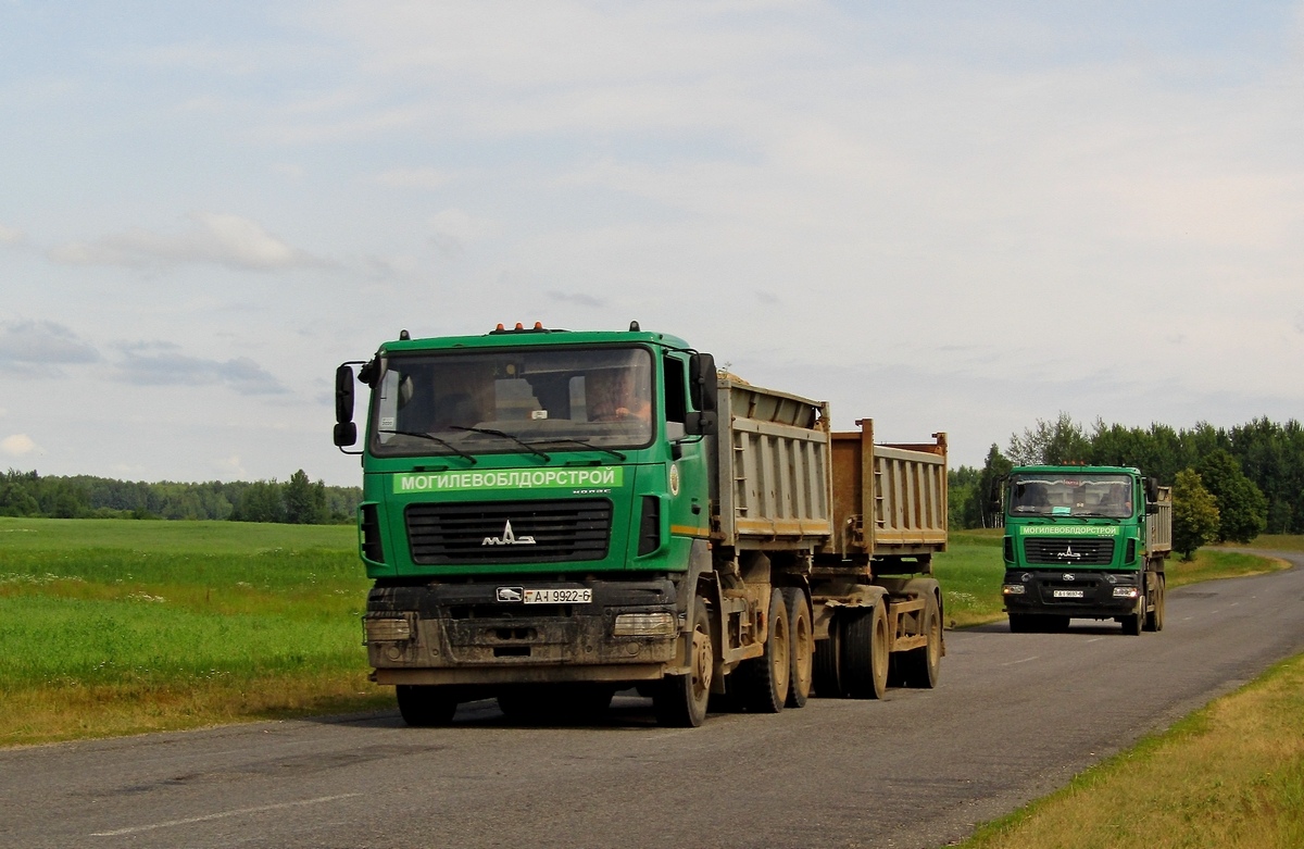 Могилёвская область, № АІ 9922-6 — МАЗ-6501 (общая модель); Могилёвская область, № АІ 9697-6 — МАЗ-6501 (общая модель)