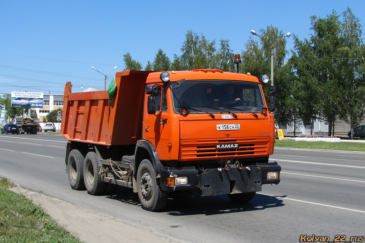 Алтайский край, № К 158 СН 22 — КамАЗ-65115-62