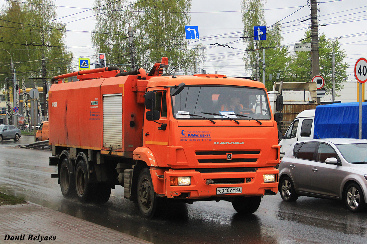 Кировская область, № Х 010 ОТ 43 — КамАЗ-65115 (общая модель)