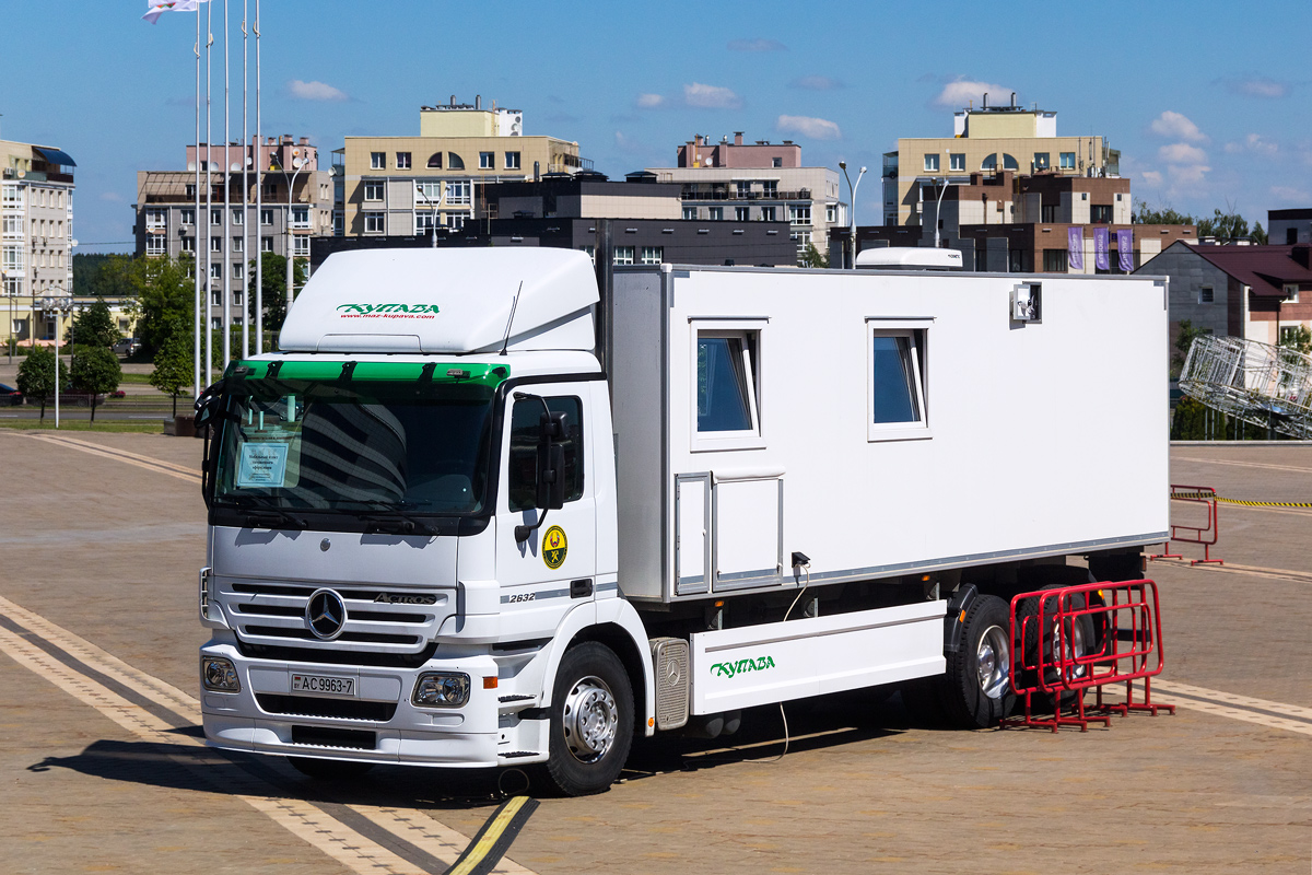 Минск, № АС 9963-7 — Mercedes-Benz Actros ('2009)