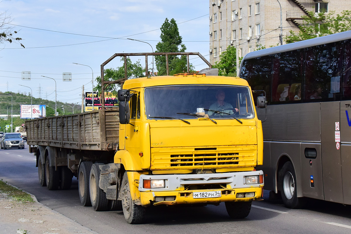 Волгоградская область, № М 182 РН 34 — КамАЗ-65116 [651160]