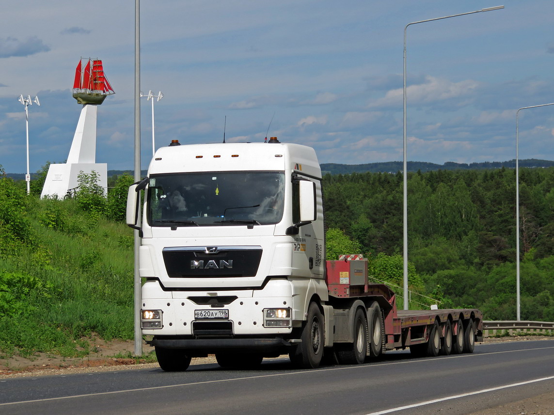 Санкт-Петербург, № В 620 АУ 198 — MAN TGX ('2007) 28.480