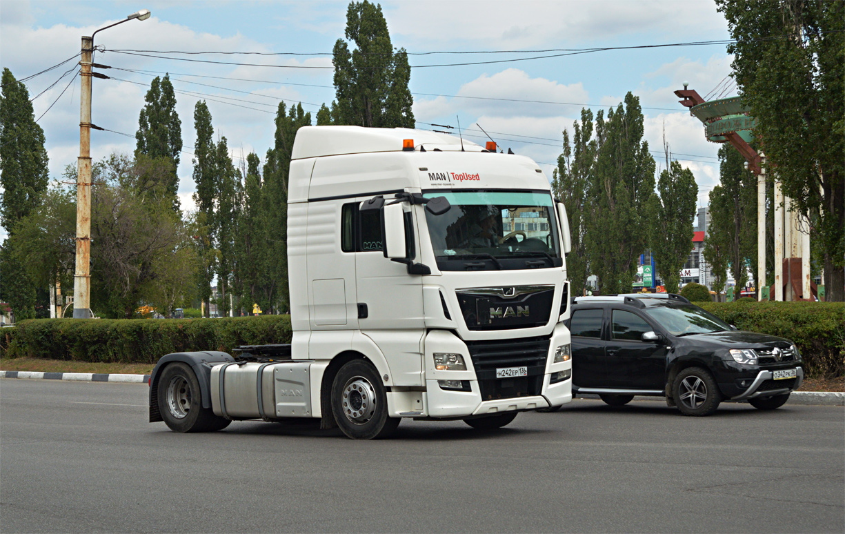 Воронежская область, № Н 242 ЕР 136 — MAN TGX ('2016) 18.420