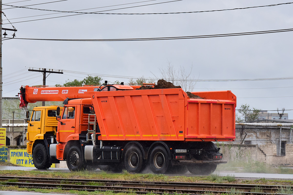 Волгоградская область, № К 843 СМ 134 — КамАЗ-6520-53