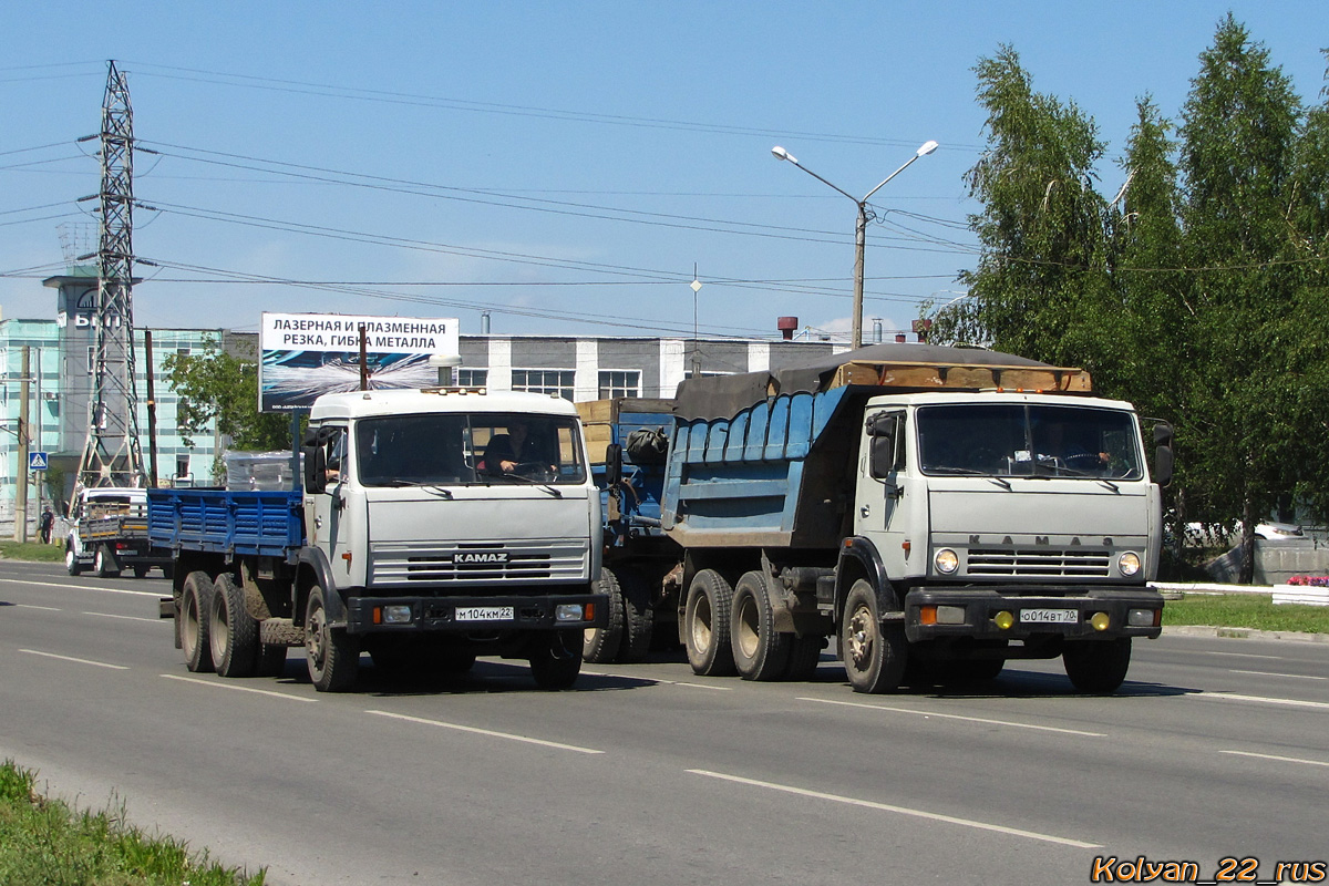 Алтайский край, № М 104 КМ 22 — КамАЗ-53215 [532150]