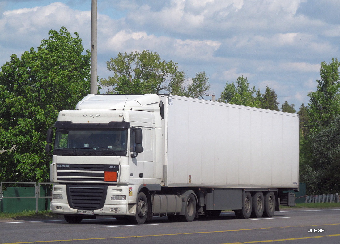 Москва, № Р 108 РМ 777 — DAF XF105 FT