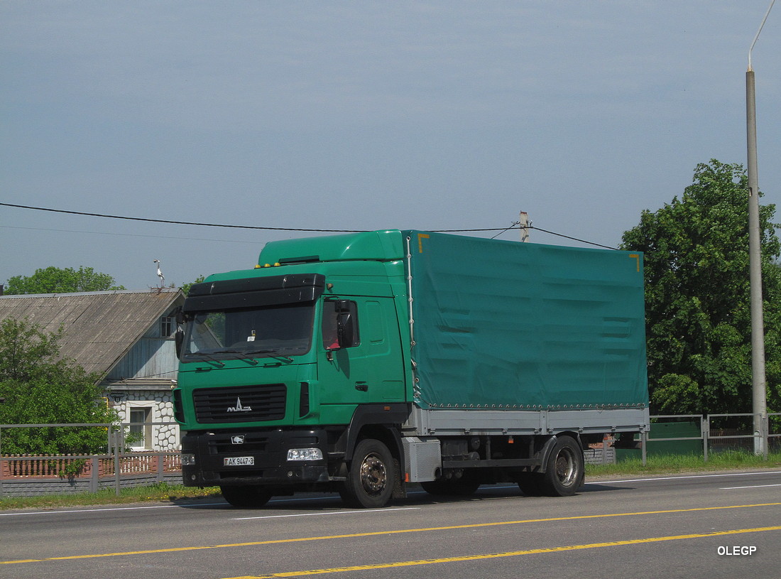 Гомельская область, № АК 9447-3 — МАЗ-5340 (общая модель)