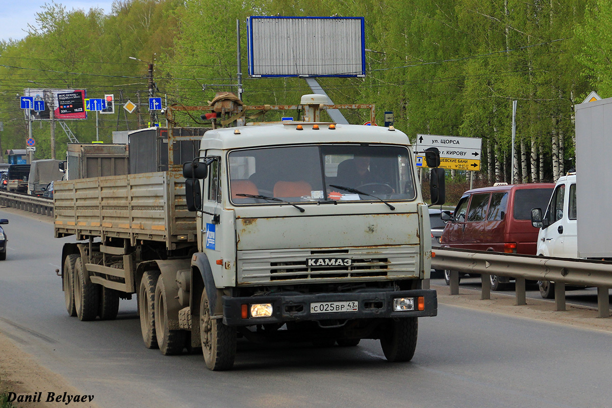 Кировская область, № С 025 ВР 43 — КамАЗ-5410