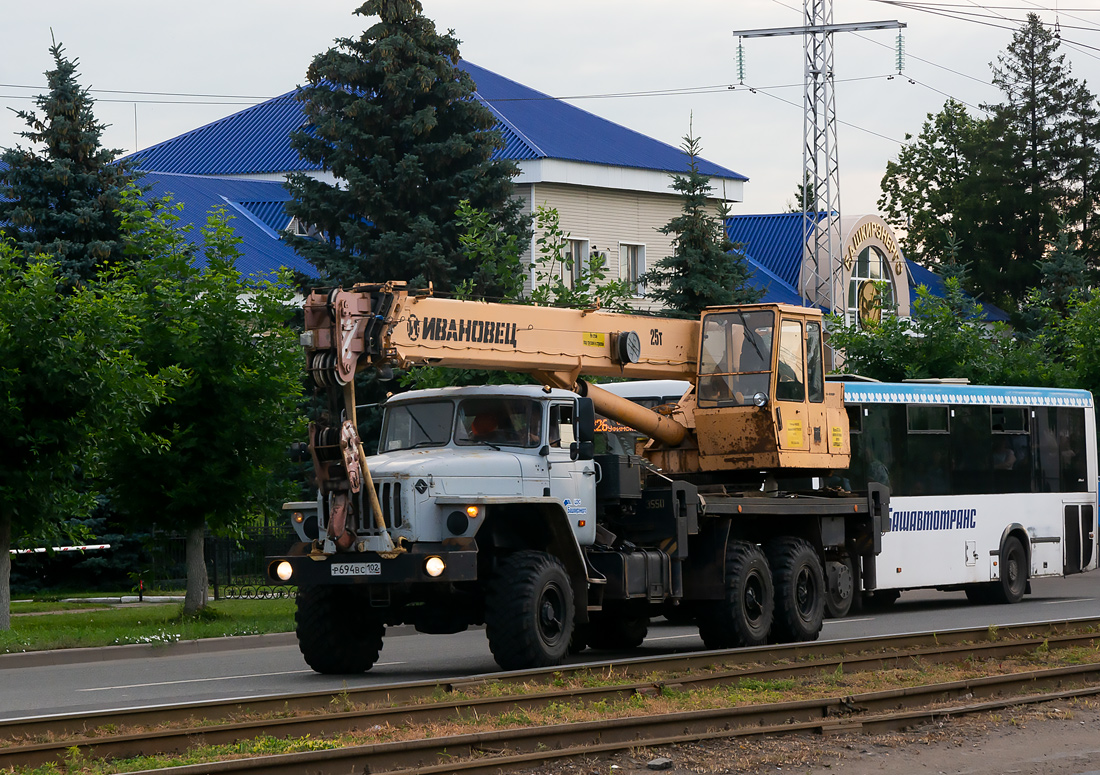 Башкортостан, № Р 694 ВС 102 — Урал-4320-70