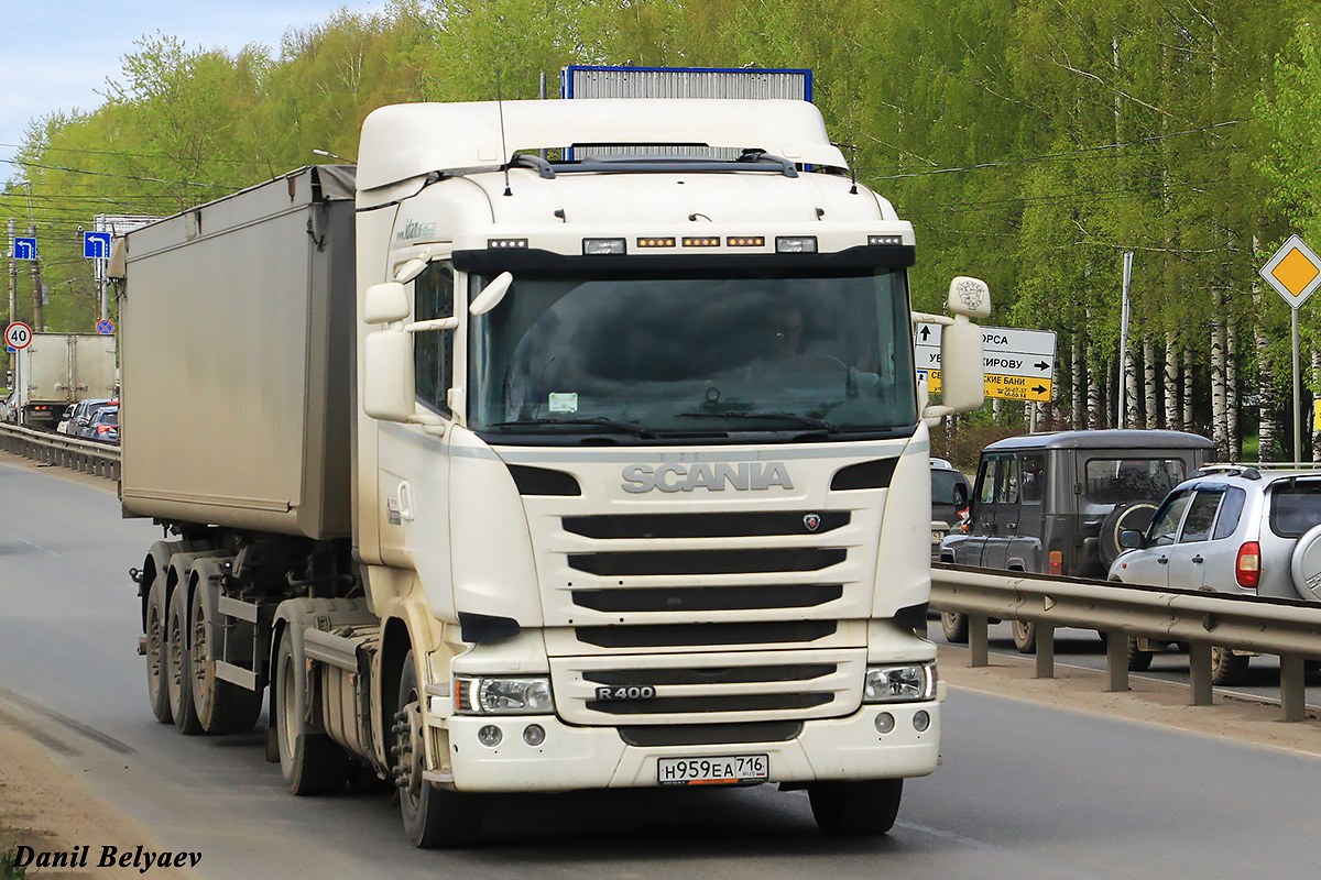 Кировская область, № Н 959 ЕА 716 — Scania ('2013) R400