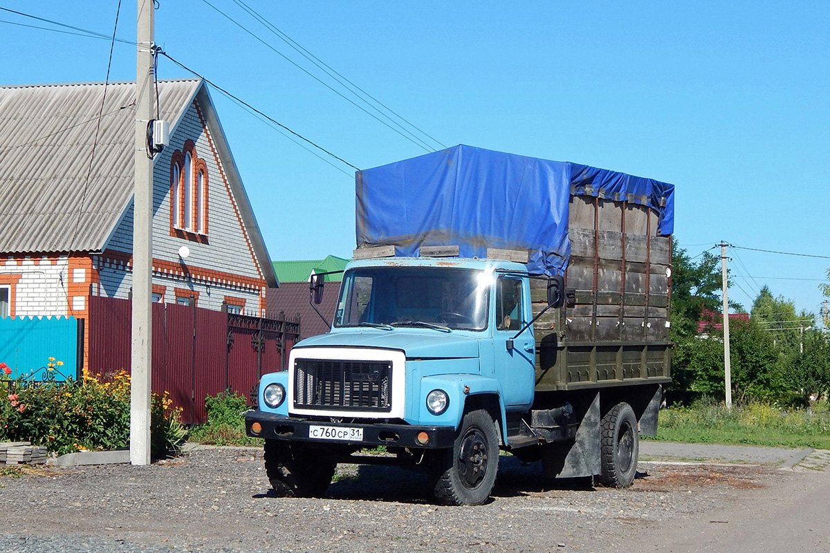 Белгородская область, № С 760 СР 31 — ГАЗ-33073