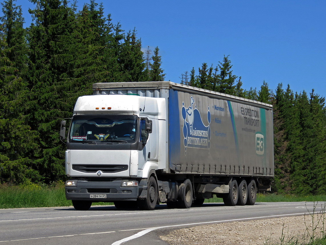 Чувашия, № А 284 ТК 21 — Renault Premium ('1996)