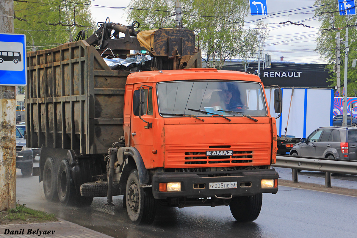 Кировская область, № У 005 НЕ 43 — КамАЗ-65115 (общая модель)