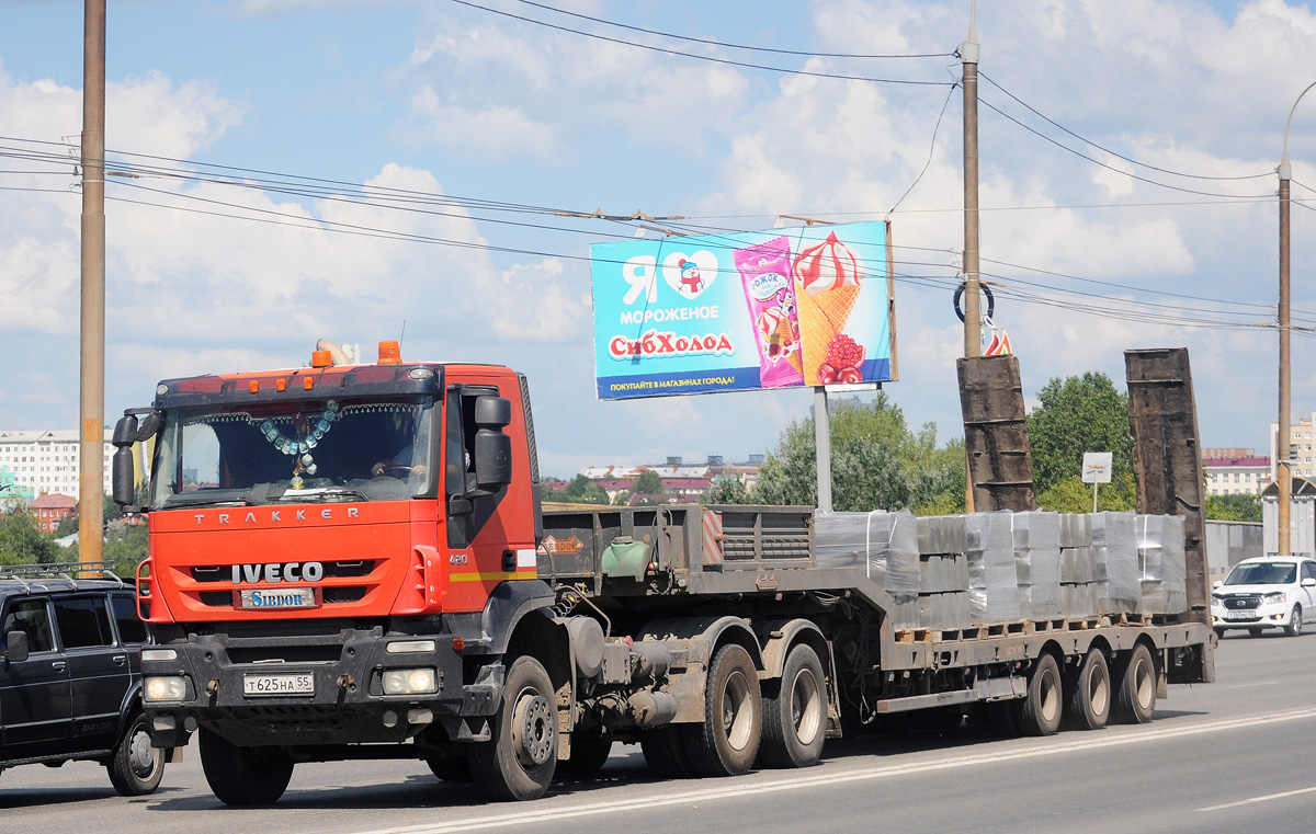 Омская область, № Т 625 НА 55 — IVECO-AMT Trakker ('2007)