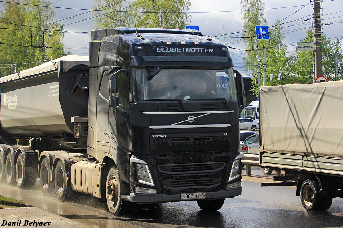 Кировская область, № Р 887 РМ 43 — Volvo ('2012) FH.460 [X9P]