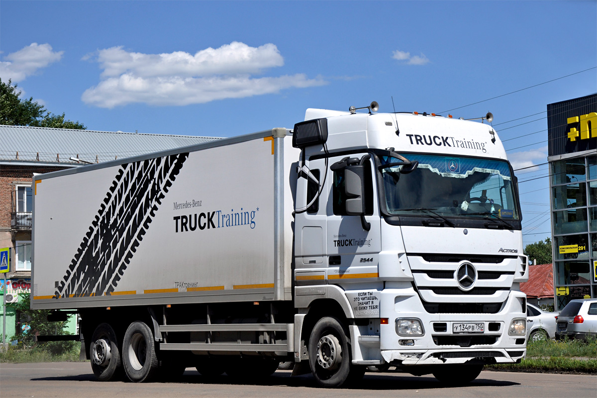 Алтайский край, № У 134 РВ 750 — Mercedes-Benz Actros ('2009) 2544