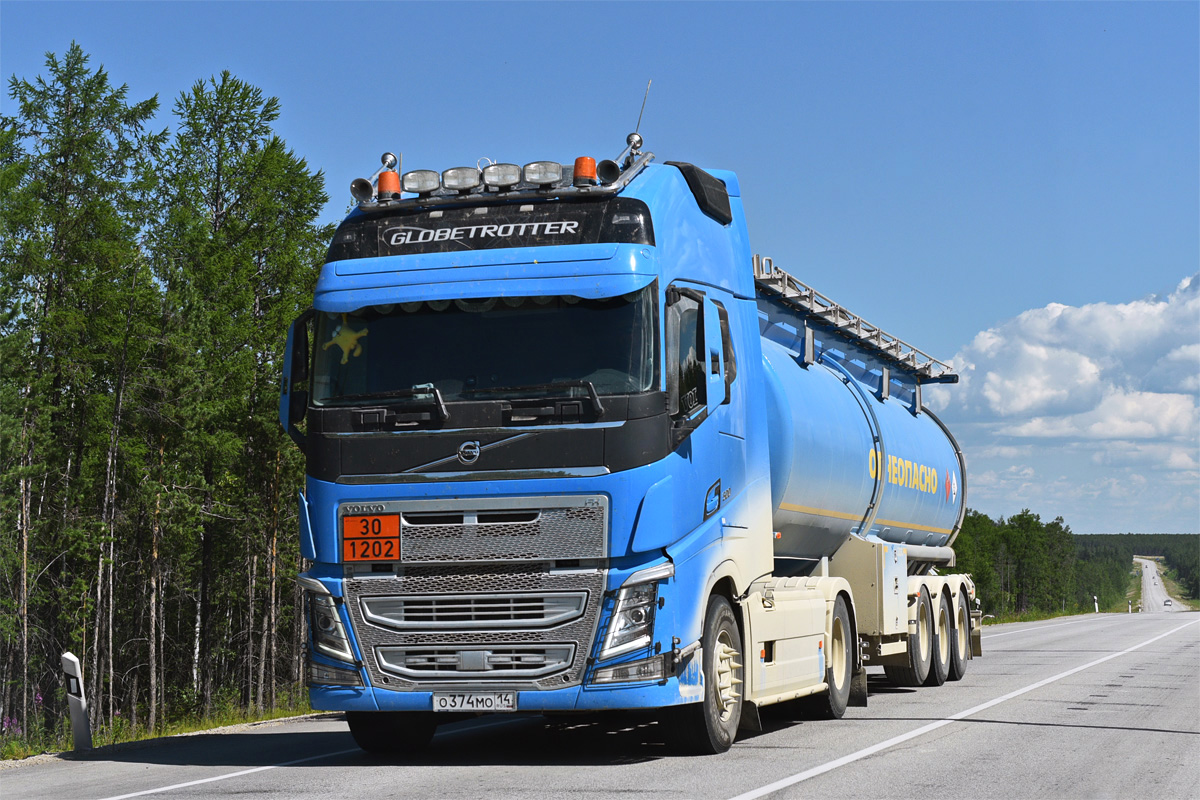 Саха (Якутия), № О 374 МО 14 — Volvo ('2012) FH.500 [X9P]; Volvo ('2012) FH "Space Edition" (Саха (Якутия))