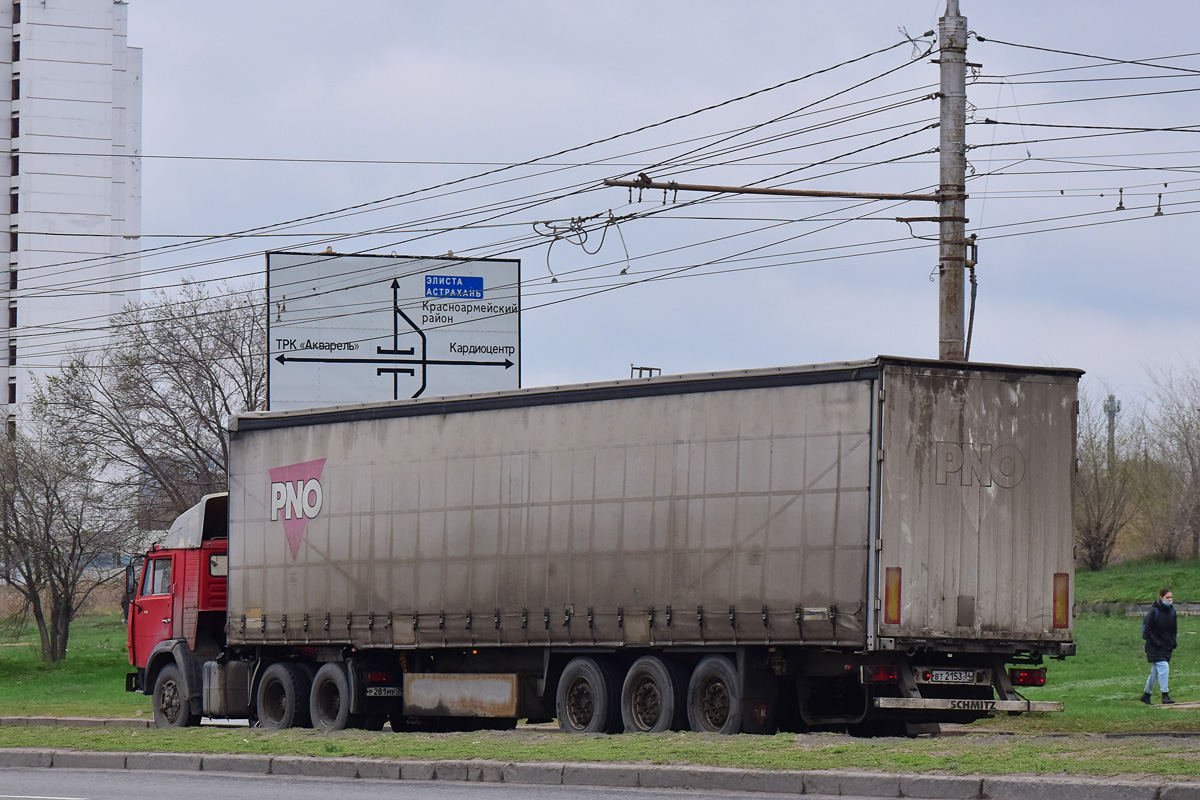 Волгоградская область, № ВТ 2153 34 — Schmitz Cargobull (общая модель)