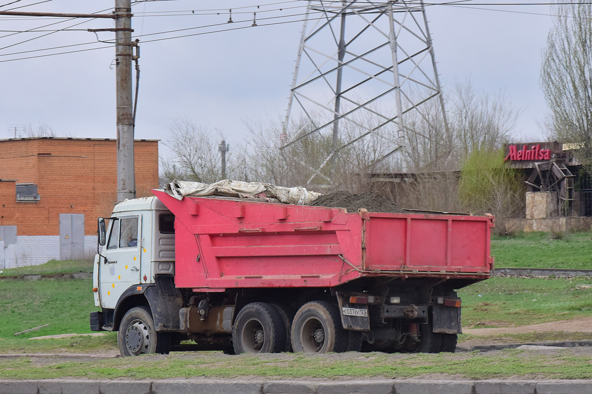 Волгоградская область, № С 037 КУ 123 — КамАЗ-55111-01 [55111A]