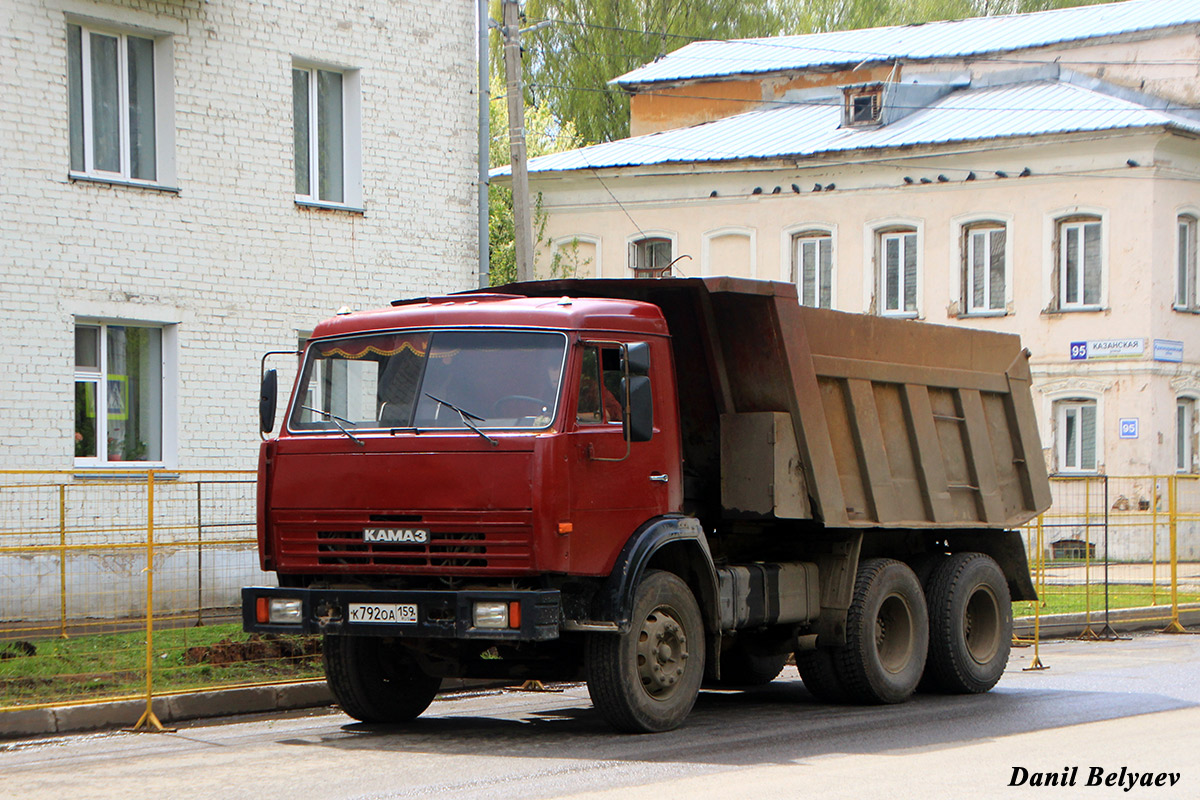 Кировская область, № К 792 ОА 159 — КамАЗ-65115-01 [65115A]