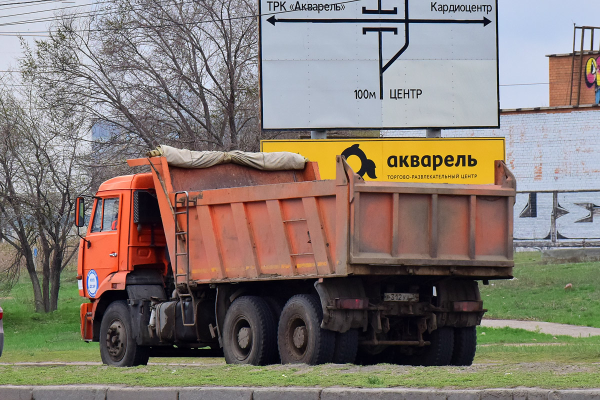 Волгоградская область, № Р 312 УА 34 — КамАЗ-6520 [652000]