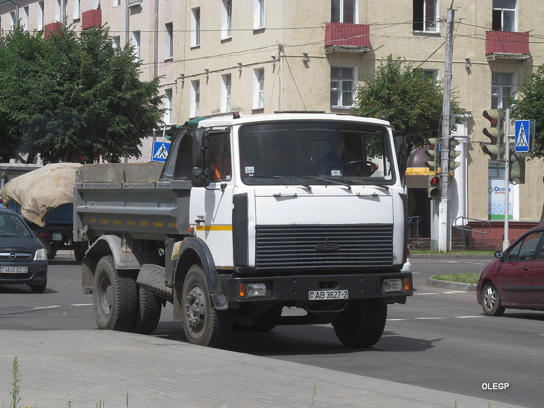 Витебская область, № АВ 3627-2 — МАЗ-5551 (общая модель)