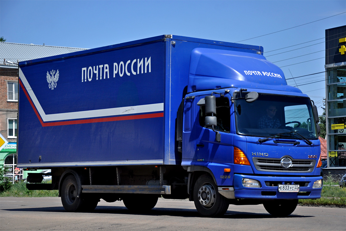 Алтайский край, № Е 833 УС 22 — Hino 500