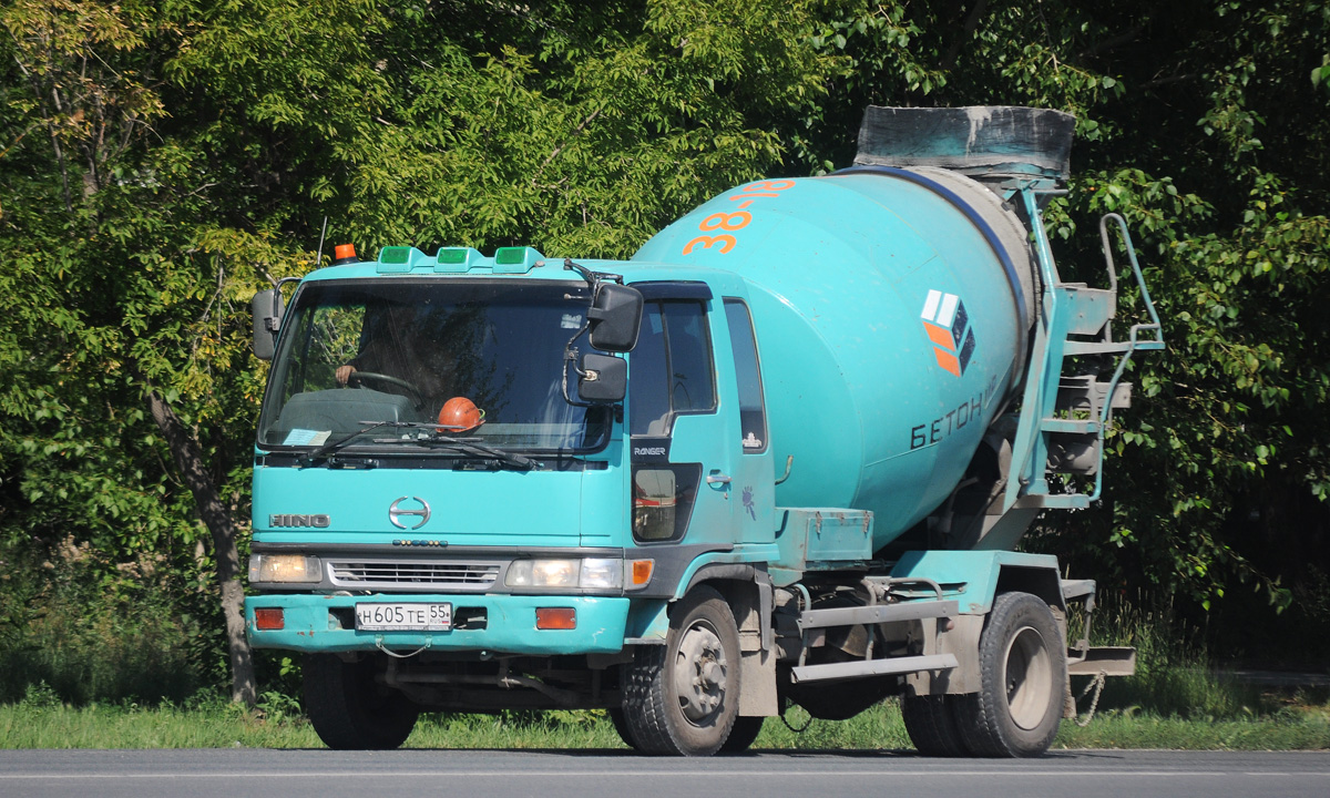 Омская область, № Н 605 ТЕ 55 — Hino Ranger