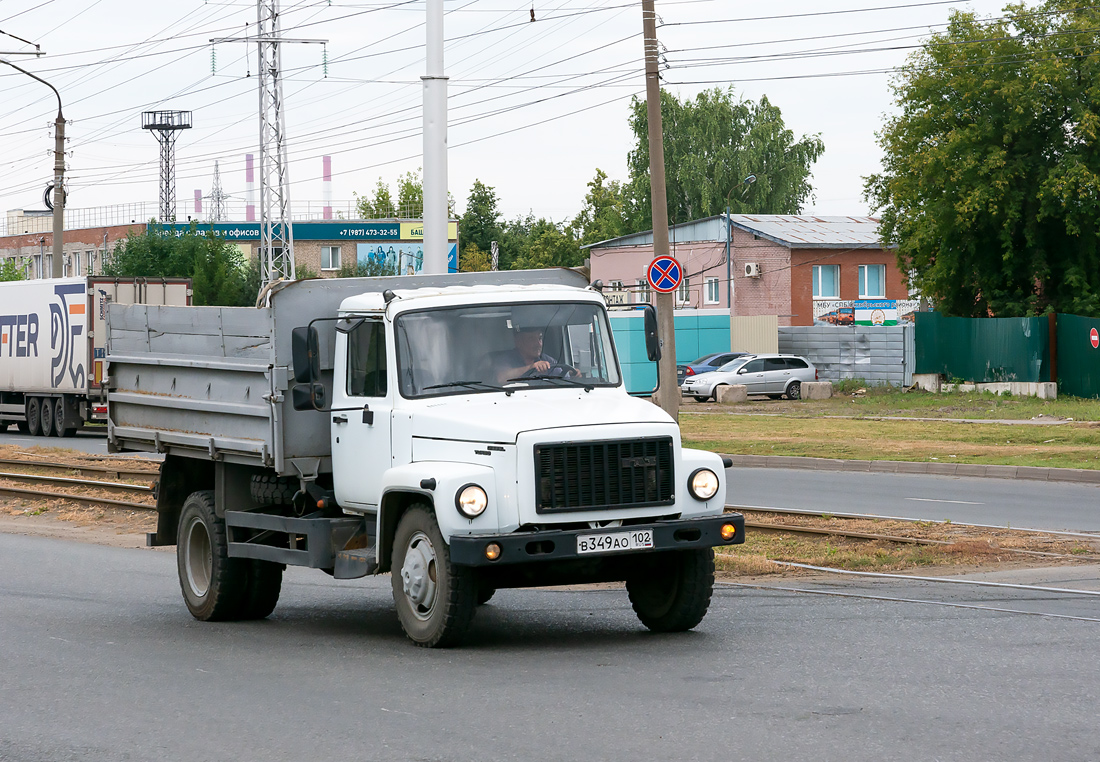 Башкортостан, № В 349 АО 102 — ГАЗ-3309