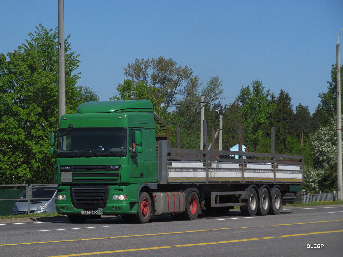 Витебская область, № АІ 7092-2 — DAF XF105 FT