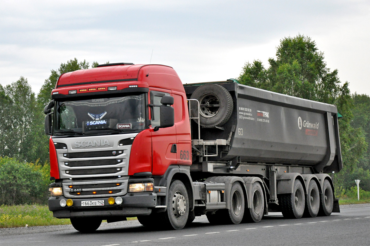 Кемеровская область, № Т 663 КЕ 142 — Scania ('2013) G440