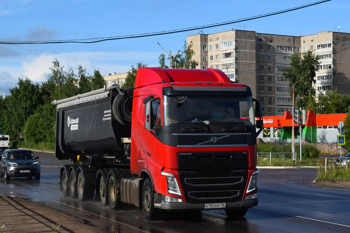 Ярославская область, № К 760 НР 76 — Volvo ('2012) FH.460 [X9P]