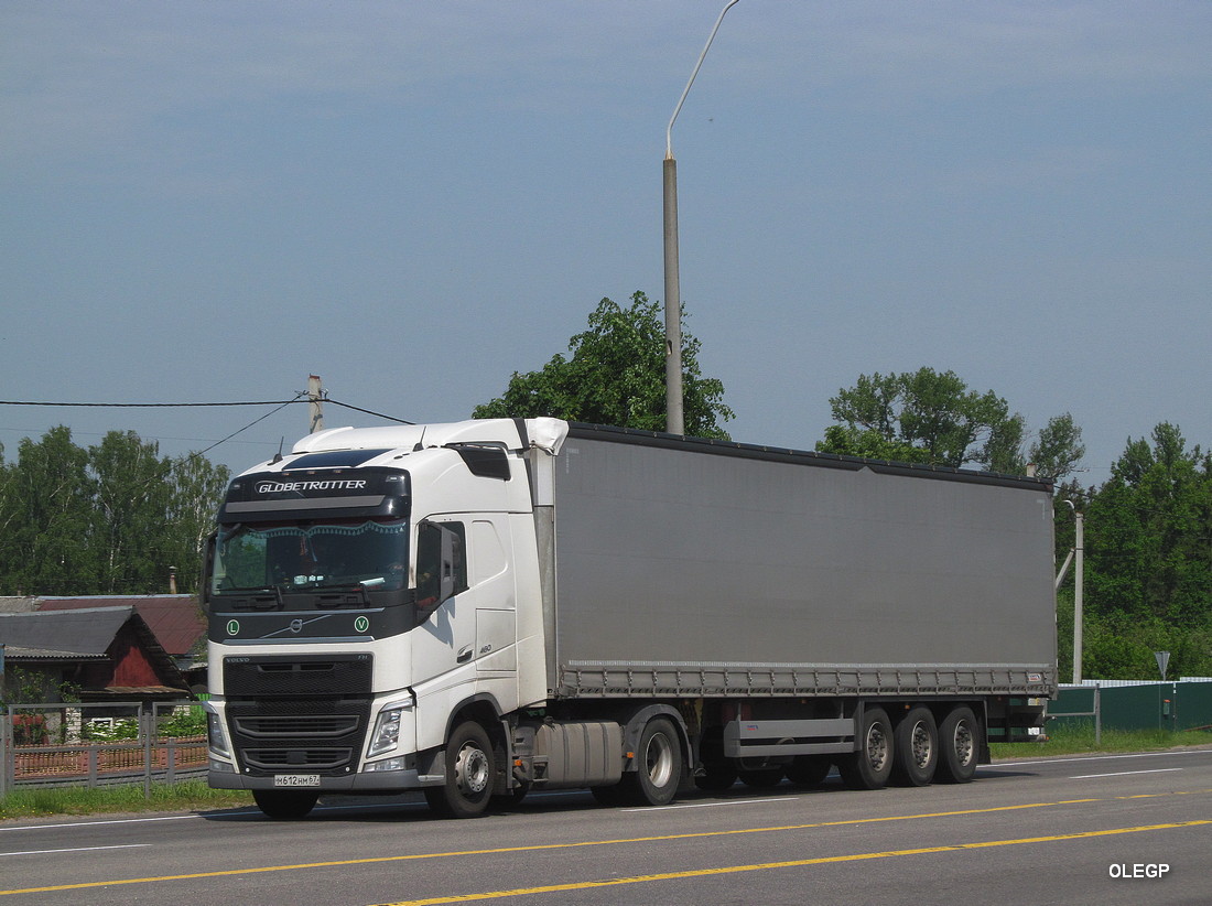 Смоленская область, № Н 612 НМ 67 — Volvo ('2012) FH.460