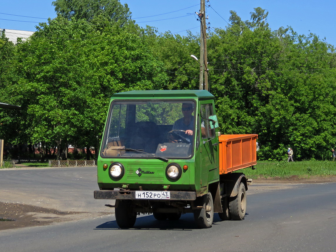 Кировская область, № Н 152 РО 43 — Multicar M25 (общая модель)