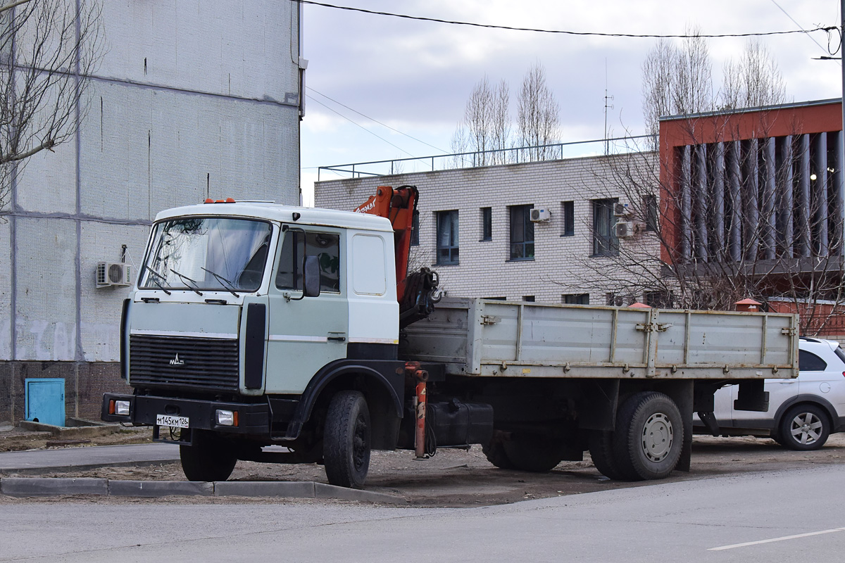 Волгоградская область, № М 145 КМ 126 — МАЗ-53366