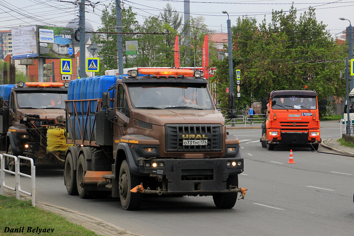 Челябинская область, № О 731 УС 174 — Урал NEXT 73945