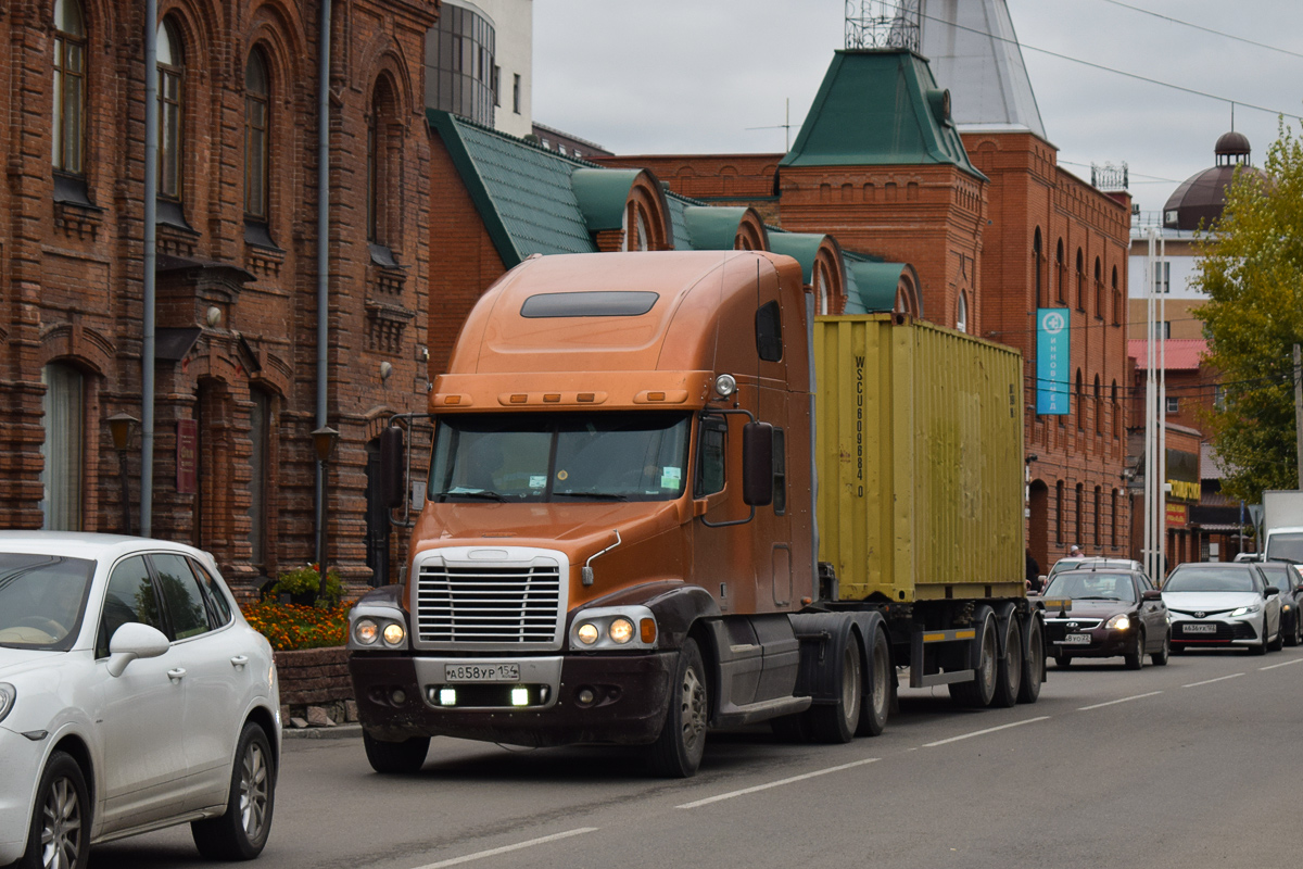 Новосибирская область, № А 858 УР 154 — Freightliner Century Class