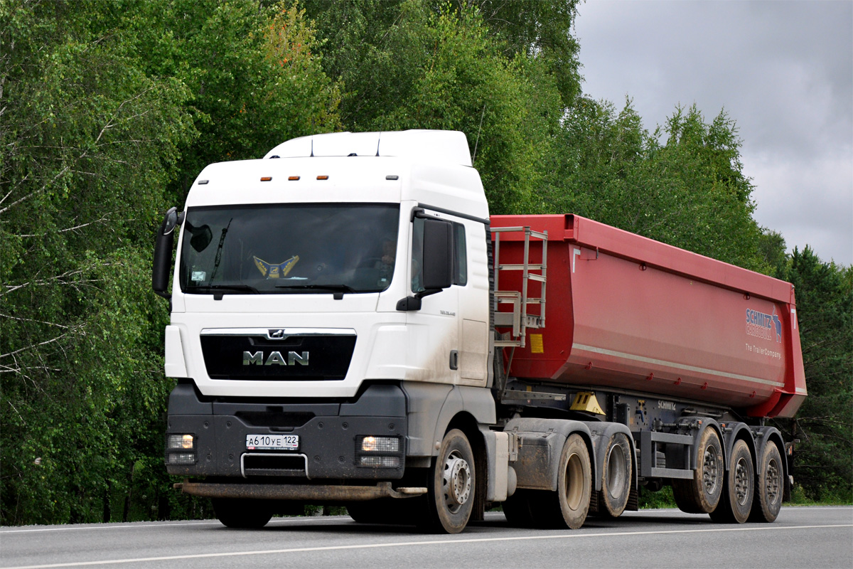 Алтайский край, № А 610 УЕ 122 — MAN TGX ('2007) 28.440