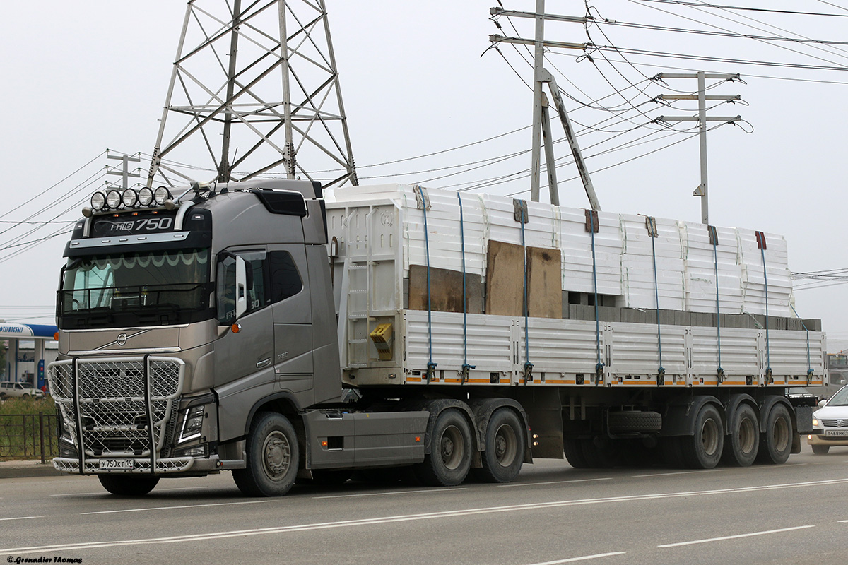 Саха (Якутия), № У 750 КТ 14 — Volvo ('2012) FH16.750