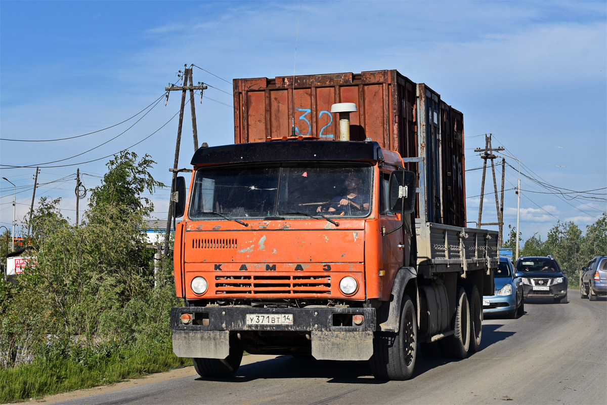 Саха (Якутия), № У 371 ВТ 14 — КамАЗ-53212