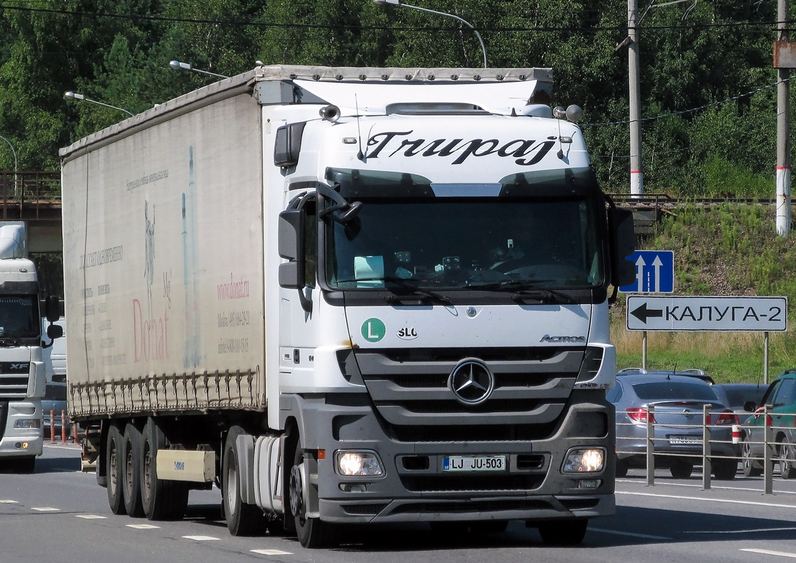 Словения, № LJ JU-503 — Mercedes-Benz Actros ('2009) 1844