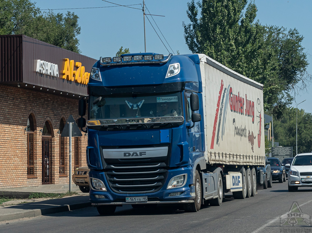 Северо-Казахстанская область, № 161 YA 15 — DAF XF Euro6 FT