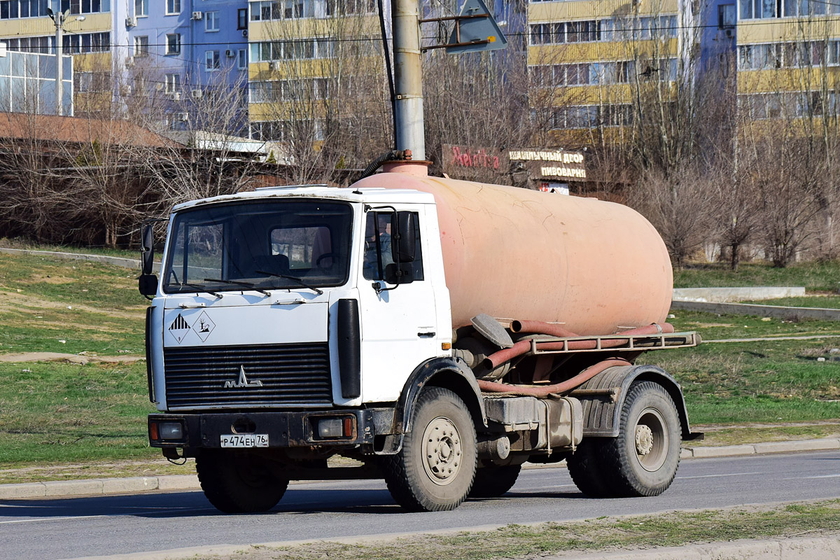 Волгоградская область, № Р 474 ЕН 76 — МАЗ-5551A2