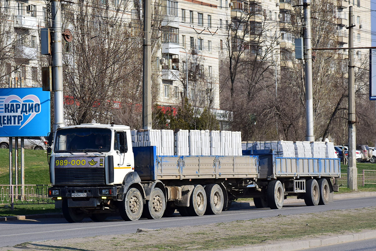 Волгоградская область, № М 247 МТ 134 — МЗКТ-692378